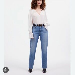 Madewell The Curvy '90s Straight Jean